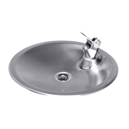 Elkay Halsey Taylor Countertop Fountain Non-Filtered Non-Refrigerated Stainless 74100005000